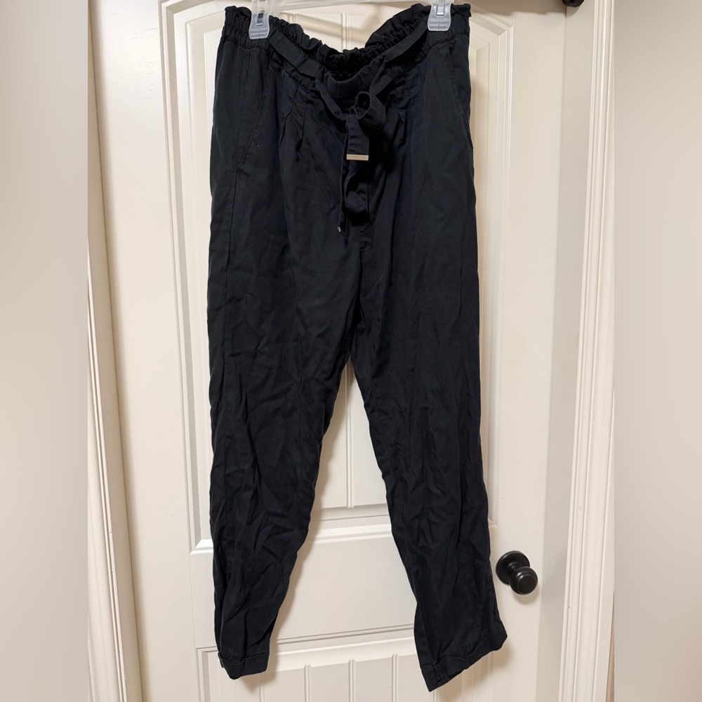 Dex Women's Black Drawstring Trousers